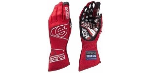 Guantes Sparco rojos