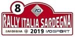 Vinilo Placa Rally Sardegna 2019